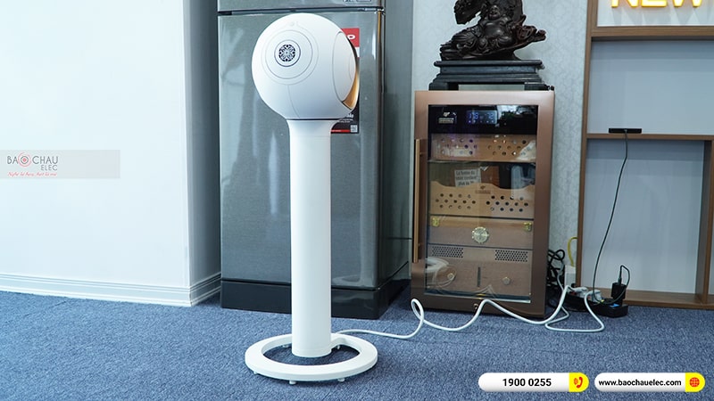 Lắp đặt Loa Devialet Phantom I 108DB Opera de paris đẳng cấp cho anh Dương tại Hà Nội