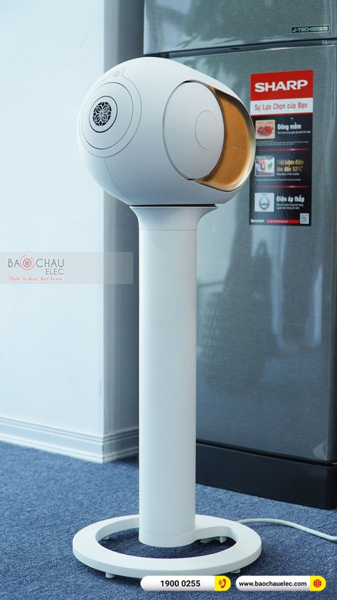 Lắp đặt Loa Devialet Phantom I 108DB Opera de paris đẳng cấp cho anh Dương tại Hà Nội