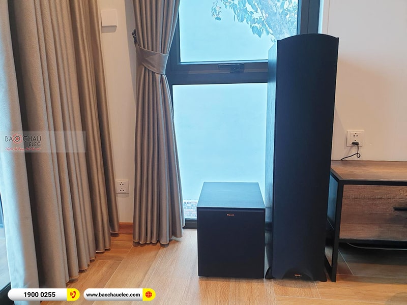 Lắp đặt dàn âm thanh 5.1 xem phim, nghe nhạc cho anh Hà tại Thái Bình