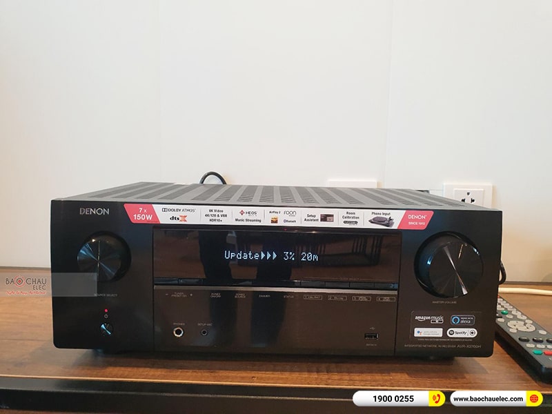 Lắp đặt dàn âm thanh 5.1 xem phim, nghe nhạc cho anh Hà tại Thái Bình