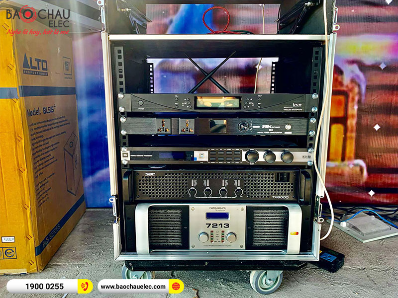 Lắp đặt dàn âm thanh karaoke cho vườn hoa Khánh Bình tại Bình Dương