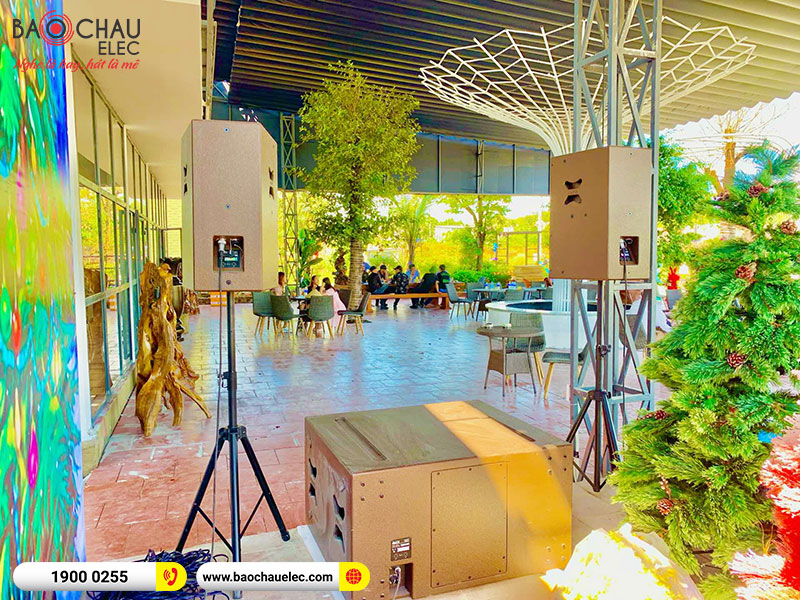 Lắp đặt dàn âm thanh karaoke cho vườn hoa Khánh Bình tại Bình Dương