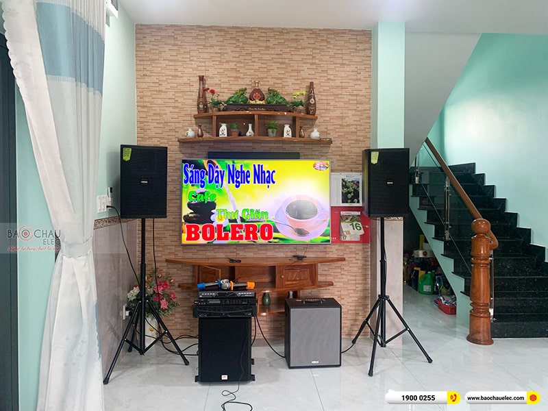 Lắp đặt dàn karaoke cho gia đình anh Công tại Vũng Tàu