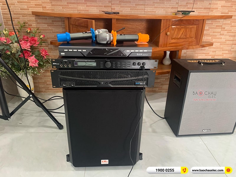 Lắp đặt dàn karaoke cho gia đình anh Công tại Vũng Tàu