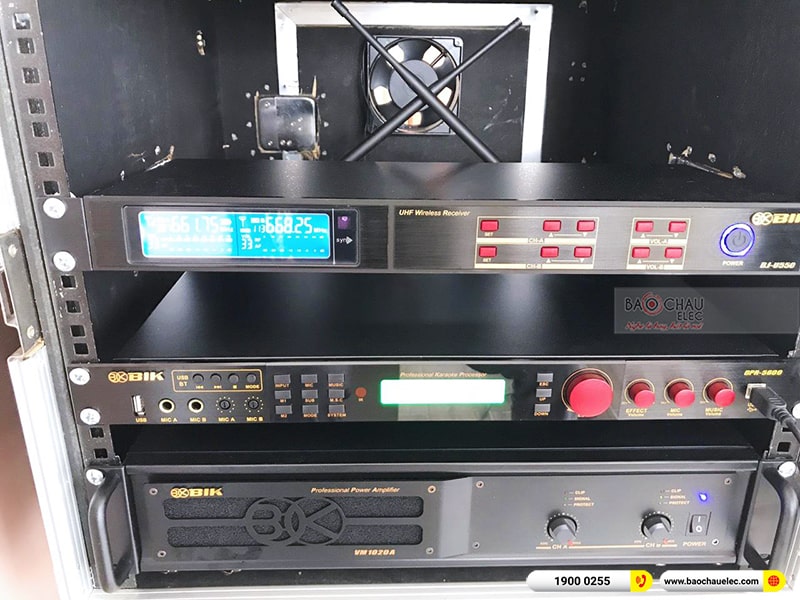 Lắp đặt dàn karaoke hiện đại cho anh Hân tại Ninh Bình