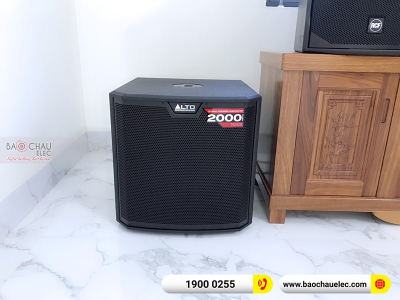 Lắp đặt dàn karaoke gia đình anh Huy tại Nam Định