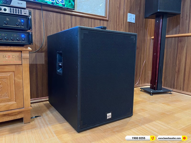 Lắp đặt dàn karaoke cho gia đình anh Sáng tại Bắc Giang