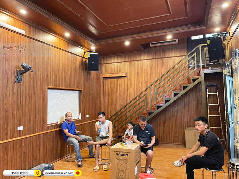 Lắp đặt dàn karaoke cho gia đình anh Sáng tại Bắc Giang