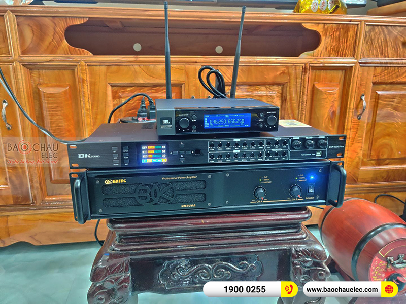 Lắp đặt dàn karaoke hiện đại cho gia đình chị Hải tại Bắc Kạn