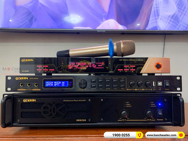 Lắp đặt dàn karaoke cho gia đình anh Sách tại Lâm Đồng