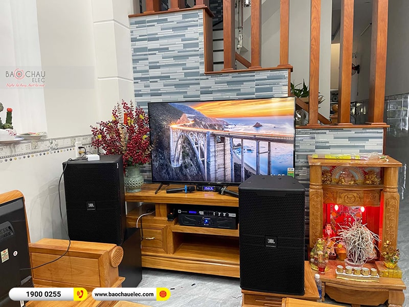 Lắp đặt dàn karaoke gia đình anh Tiệp tại Bình Dương
