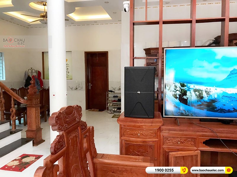 Lắp đặt d&agrave;n karaoke gia đ&igrave;nh chị Sa tại Ninh B&igrave;nh