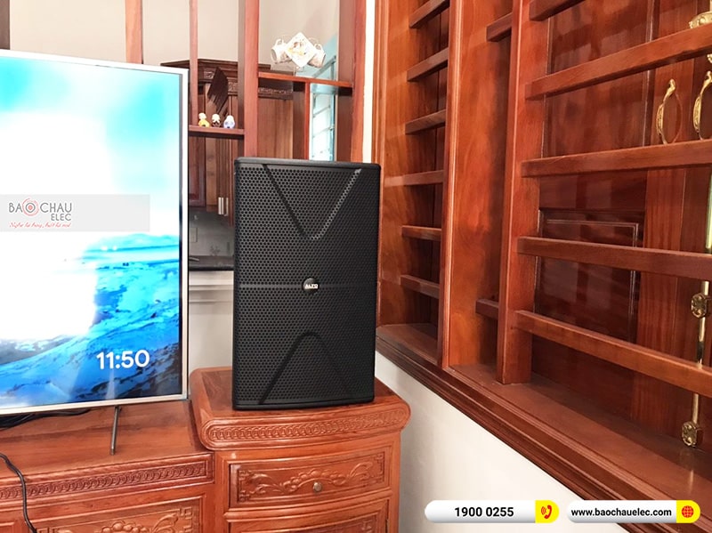 Lắp đặt d&agrave;n karaoke gia đ&igrave;nh chị Sa tại Ninh B&igrave;nh