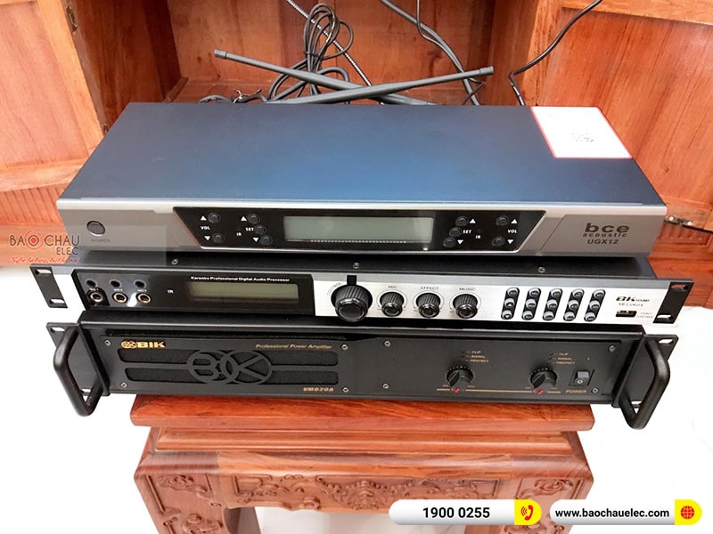 Lắp đặt d&agrave;n karaoke gia đ&igrave;nh chị Sa tại Ninh B&igrave;nh