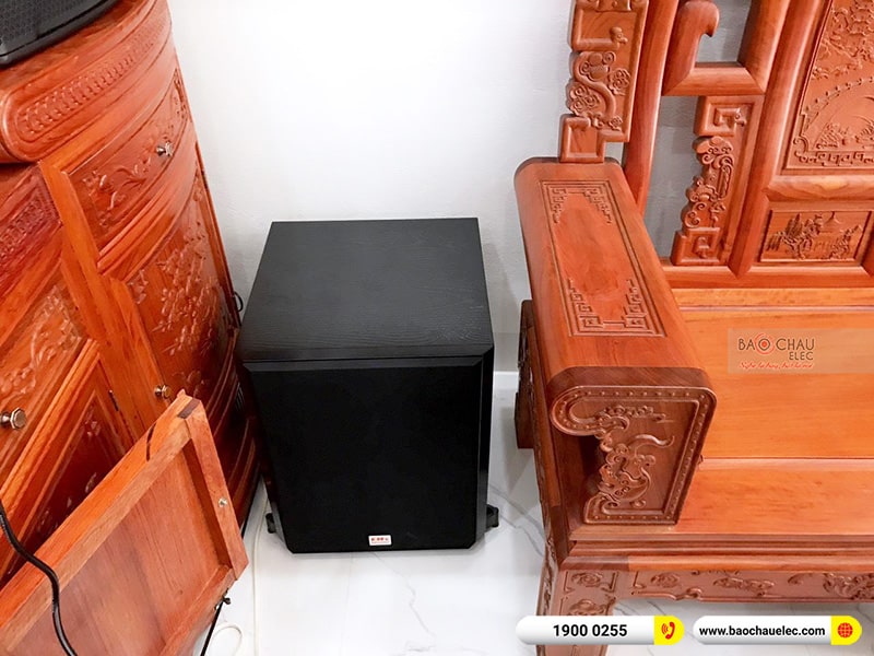 Lắp đặt d&agrave;n karaoke gia đ&igrave;nh chị Sa tại Ninh B&igrave;nh