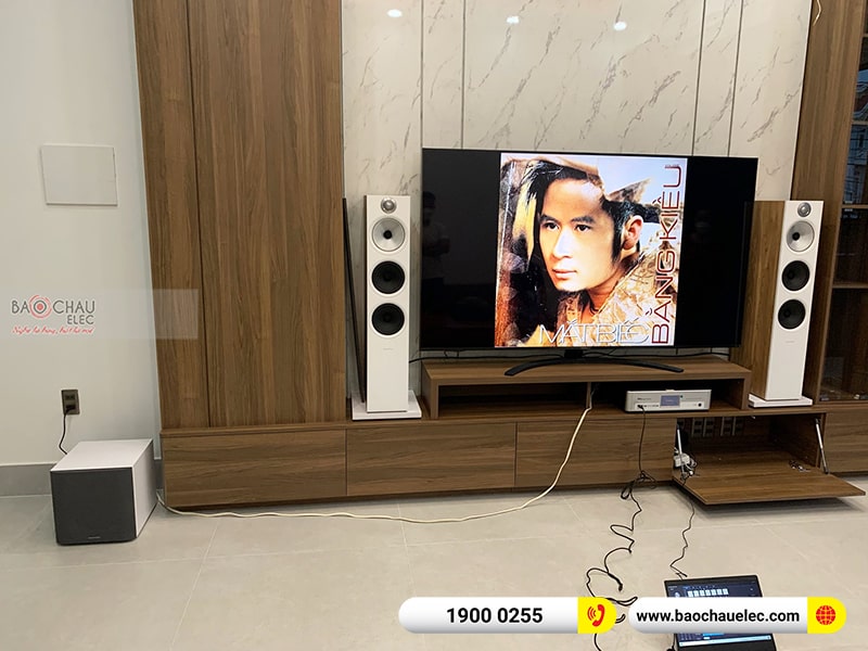 Lắp đặt dàn nghe nhạc anh Trung tại Bình Dương