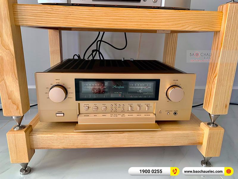 Lắp đặt dàn nghe nhạc sang trọng cho anh Thuận tại Long An