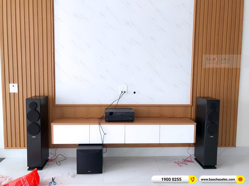 Lắp đặt dàn nghe nhạc hiện đại cho gia đình anh Uẩn tại Hà Nam
