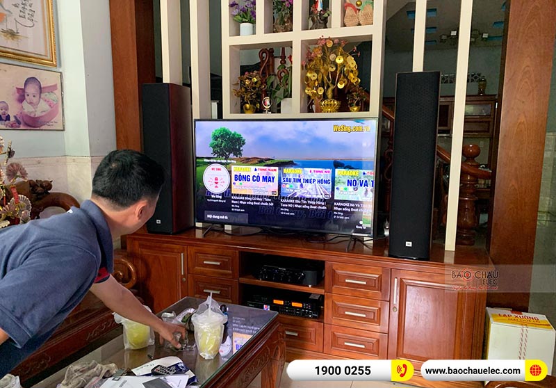 Lắp đặt dàn nghe nhạc – karaoke anh Đức tại Bình Dương