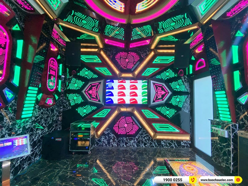 Lắp đặt phòng hát quán karaoke kinh doanh hiện đại cho anh Châu tại Tiền Giang