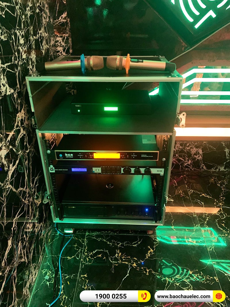 Lắp đặt phòng hát quán karaoke kinh doanh hiện đại cho anh Châu tại Tiền Giang