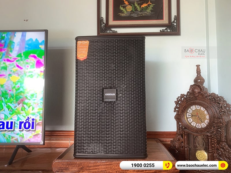 Dàn karaoke của gia đình anh Phú