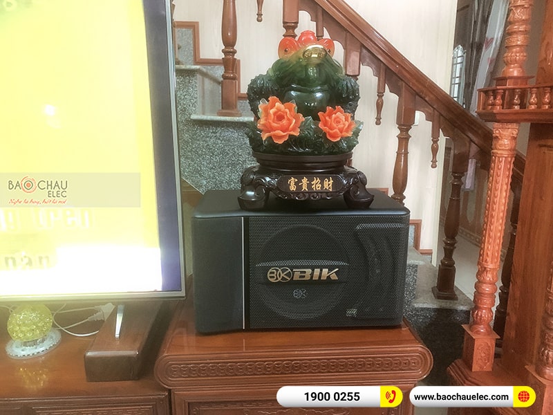 Dàn karaoke của gia đình chị Nhâm