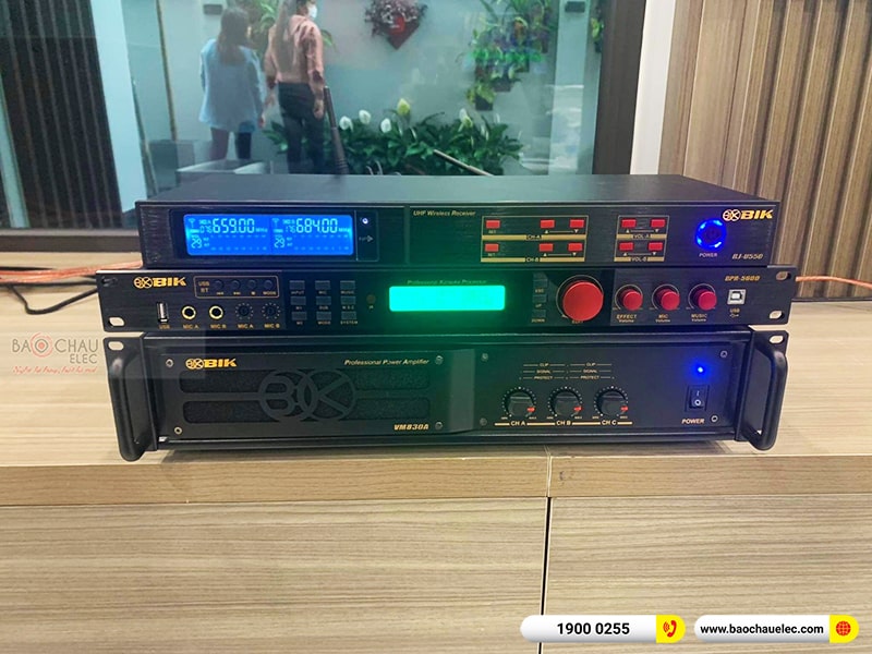 Lắp đặt dàn karaoke gia đình anh Tuấn tại Thanh Hóa