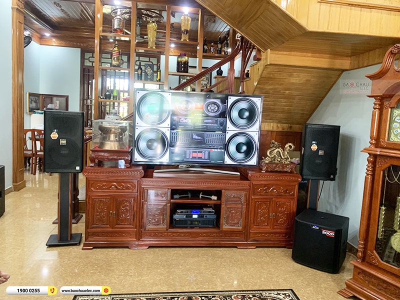 Lắp đặt dàn karaoke trị giá hơn 60 triệu cho chị Nhung tại Thanh Hóa