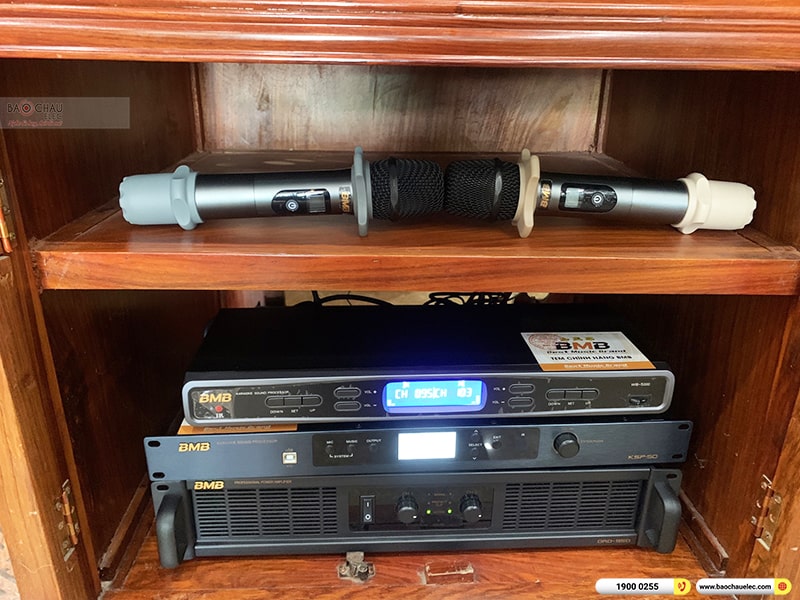 Lắp đặt dàn karaoke trị giá hơn 60 triệu cho chị Nhung tại Thanh Hóa