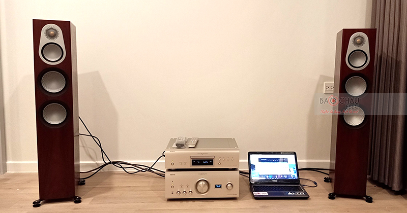 Dàn nghe nhạc của gia đình anh Ân sau khi được Bảo Châu Elec lắp đặt hoàn thiện
