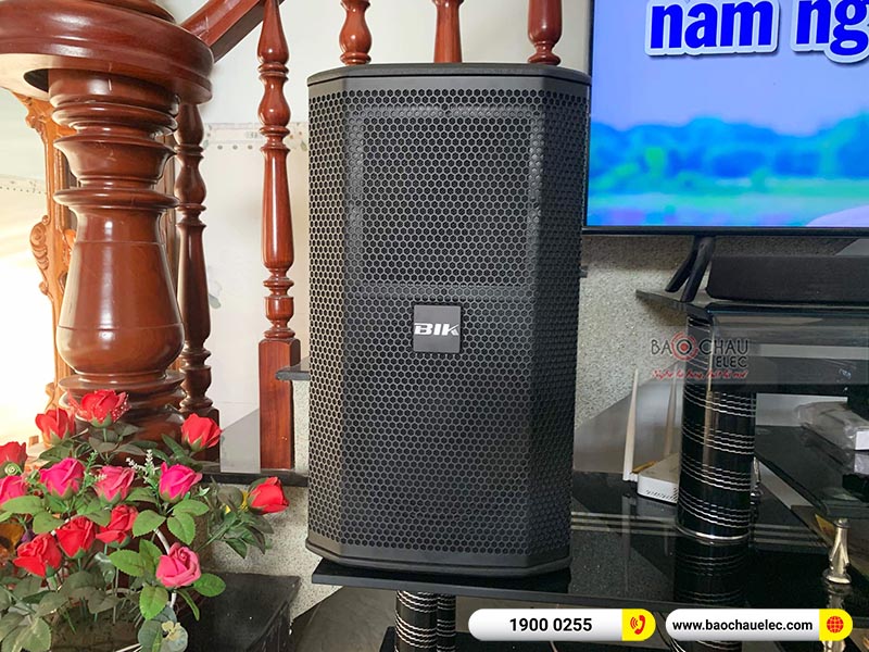 Dàn karaoke của gia đình anh Quyền