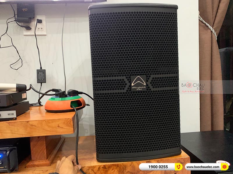 Dàn karaoke của gia đình chị Huyền