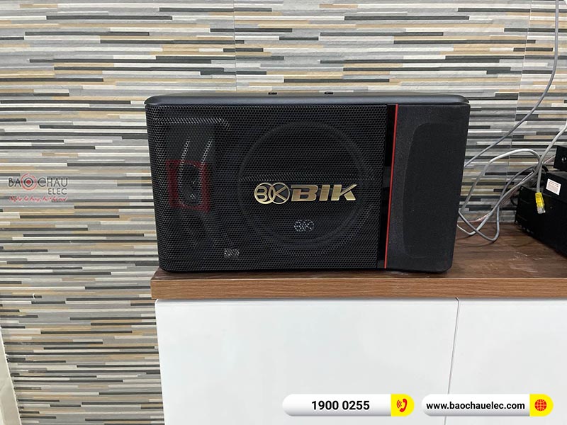 Dàn karaoke của gia đình anh Hải