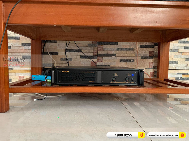 Dàn karaoke của gia đình anh Phương