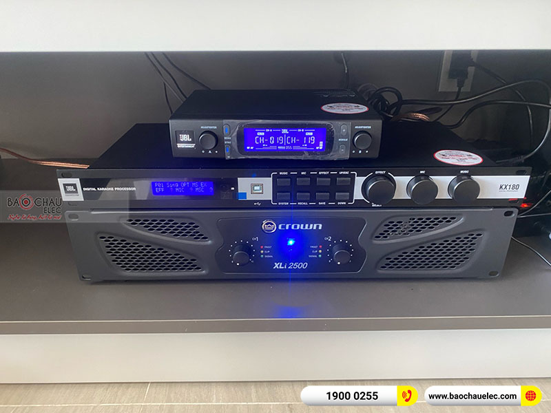 Dàn karaoke của gia đình anh Phương