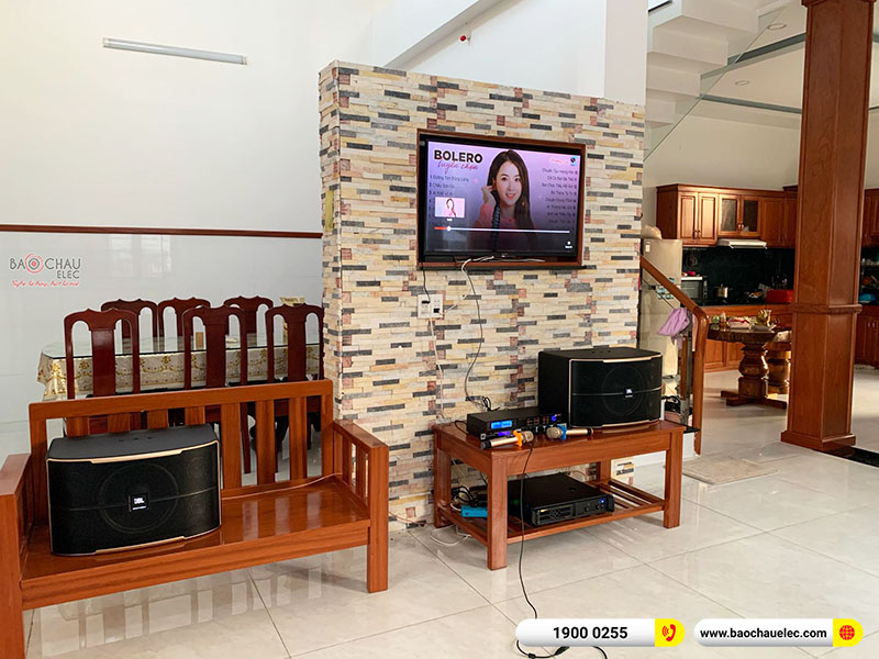 Dàn karaoke của gia đình anh Phương