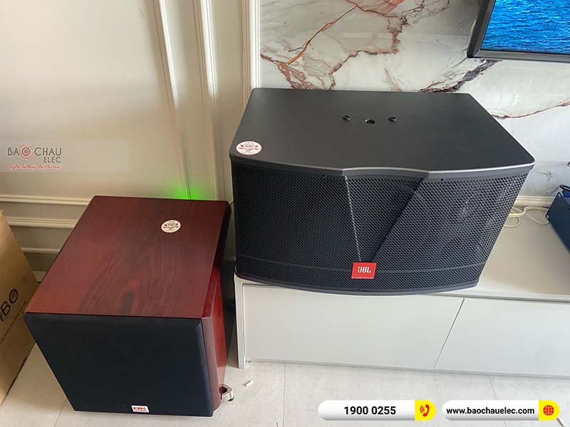 Dàn karaoke của gia đình anh Thiệp