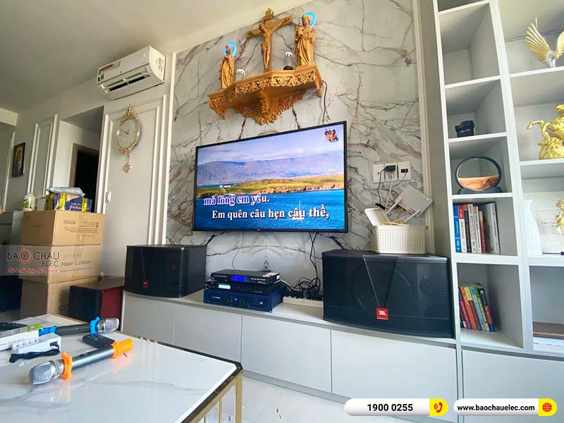 Dàn karaoke của gia đình anh Thiệp