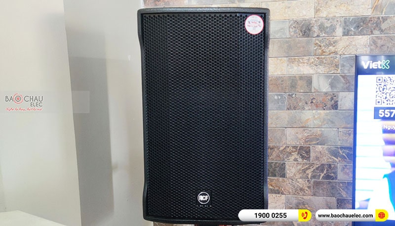 Dàn karaoke của gia đình chị Ngân