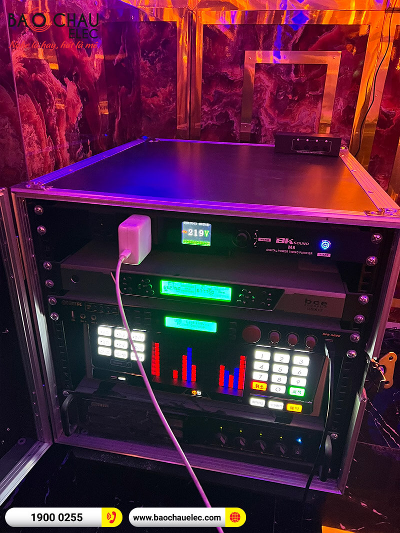 Lắp đặt 18 phòng karaoke kinh doanh cho quán Mool Luxury tại Quận 7, TPHCM