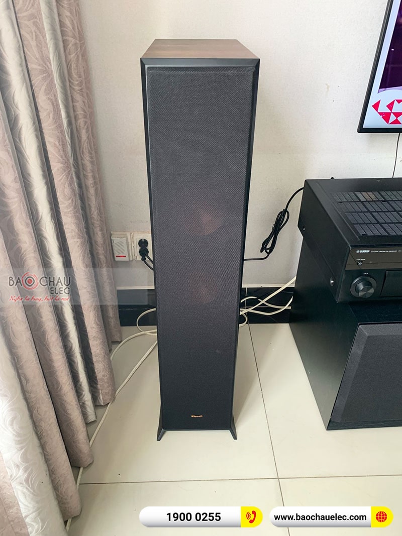 Lắp đặt dàn âm thanh 5.1 xem phim, nghe nhạc Klipsch cho anh Tân tại TP HCM