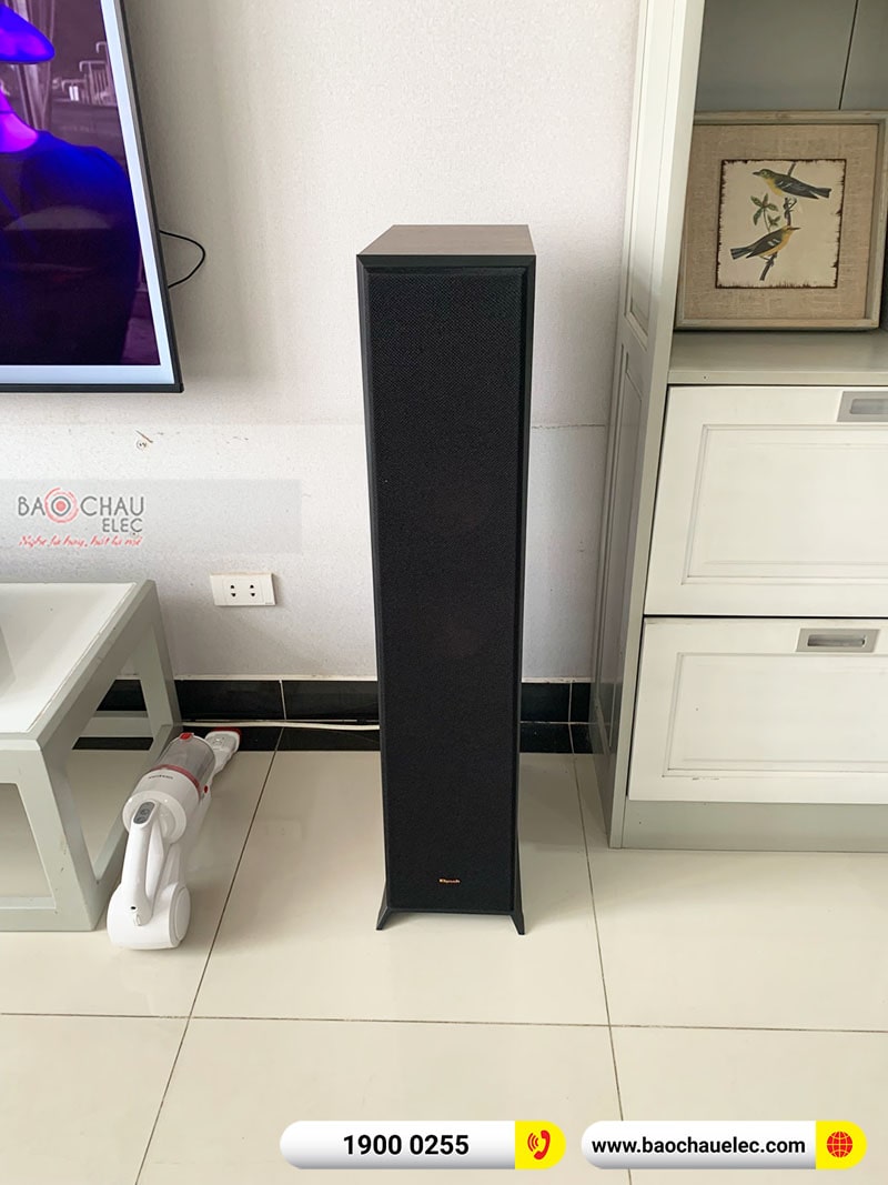 Lắp đặt dàn âm thanh 5.1 xem phim, nghe nhạc Klipsch cho anh Tân tại TP HCM