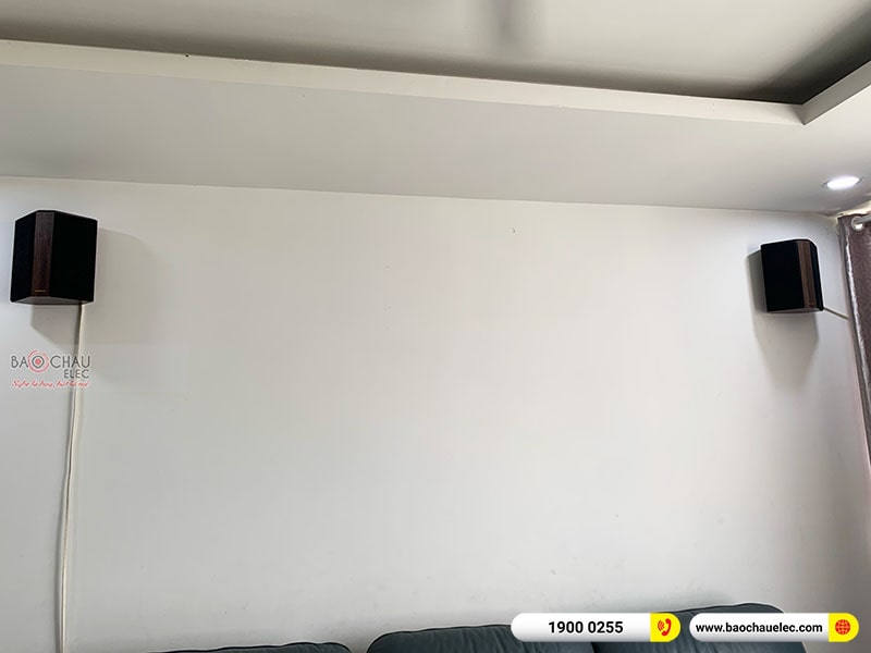 Lắp đặt dàn âm thanh 5.1 xem phim, nghe nhạc Klipsch cho anh Tân tại TP HCM