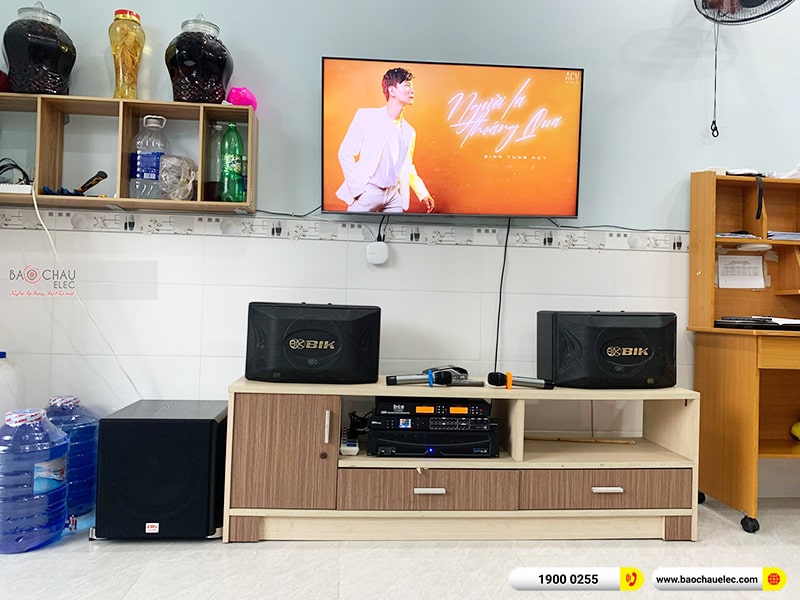 Lắp đặt dàn karaoke nhỏ gọn cho anh Dương tại TPHCM