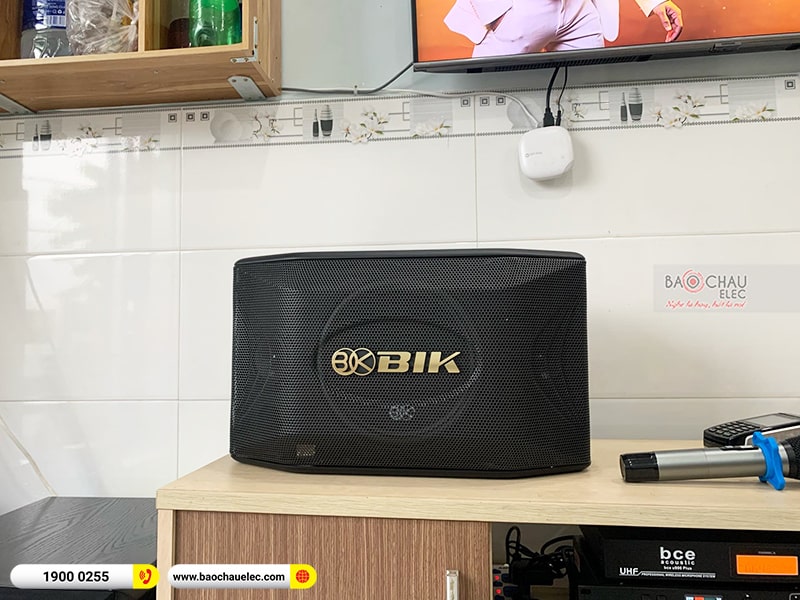 Lắp đặt dàn karaoke nhỏ gọn cho anh Dương tại TPHCM