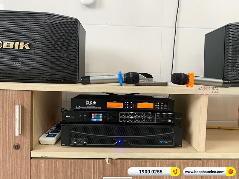Lắp đặt dàn karaoke nhỏ gọn cho anh Dương tại TPHCM