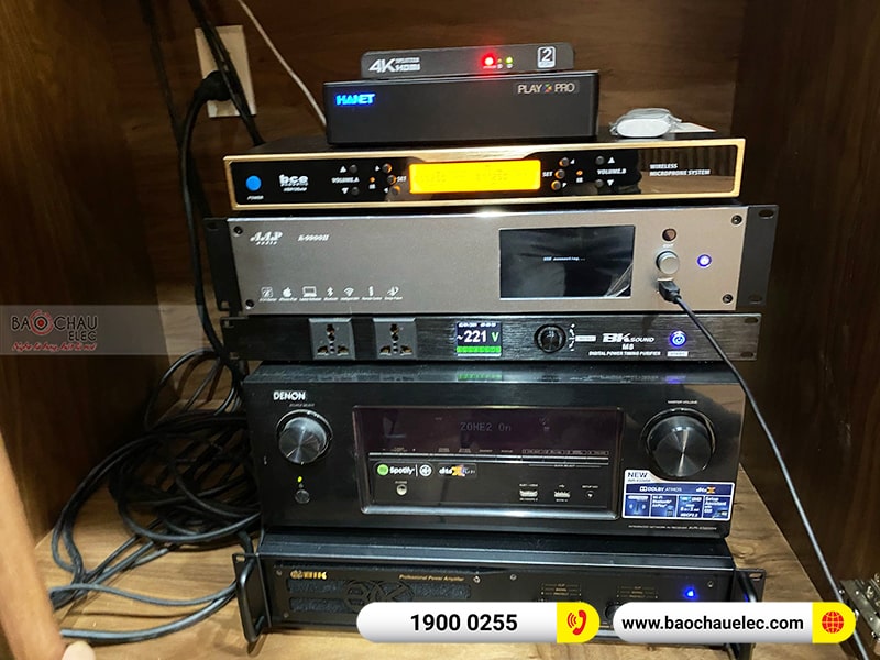 Lắp đặt dàn karaoke anh Huy tại TP HCM