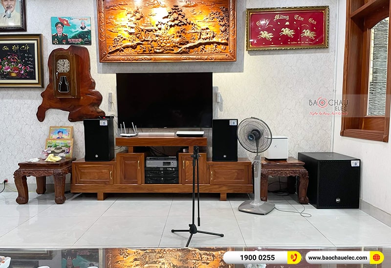 Lắp đặt dàn karaoke cao cấp cho anh Quân tại TP HCM