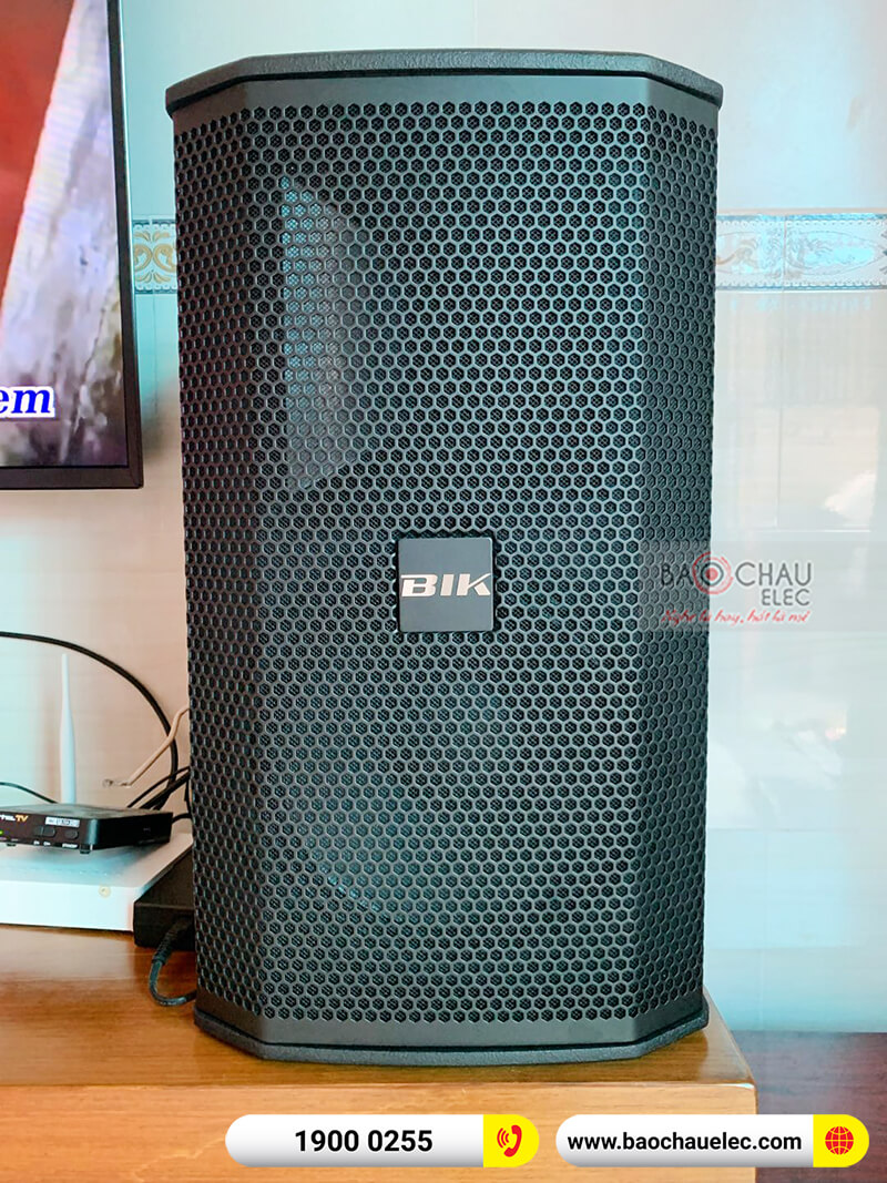 Dàn karaoke của gia đình chị Hạnh